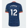 Koszulka piłkarska Arsenal Jurrien Timber #12 Strój wyjazdowy 2026-27 tanio Krótki Rękaw Koszulka piłkarska Arsenal Jurrien Timber #12 Strój wyjazdowy 2026-27 tanio Krótki Rękaw